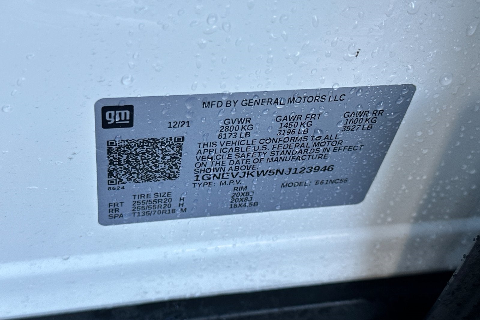 2022 Chevrolet Traverse RS