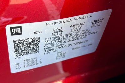 2025 Chevrolet Traverse High Country