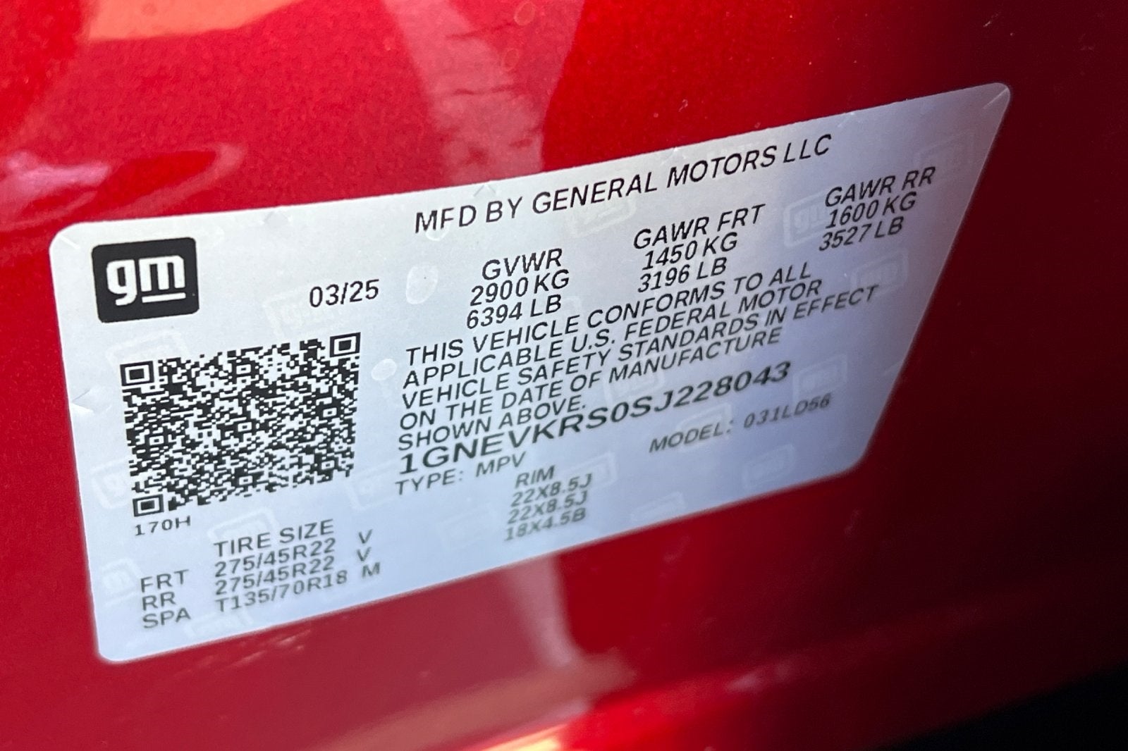 2025 Chevrolet Traverse High Country