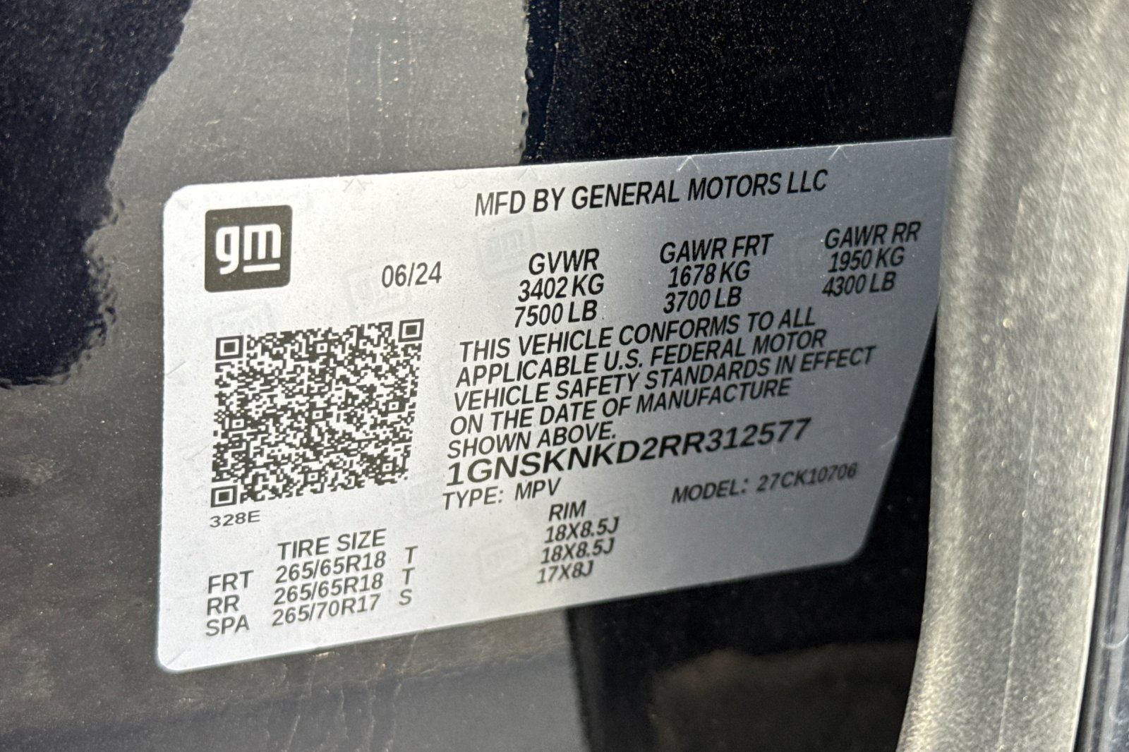 2024 Chevrolet Tahoe LT