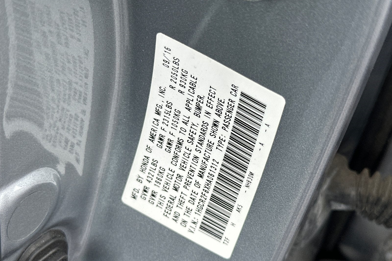 2017 Honda Accord EX-L