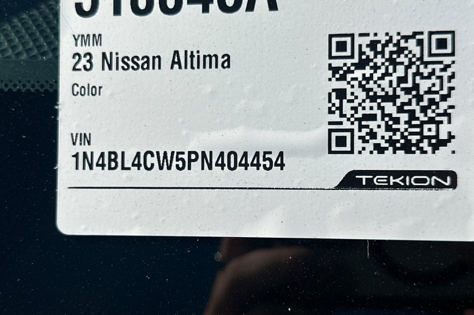 2023 Nissan Altima 2.5 SR