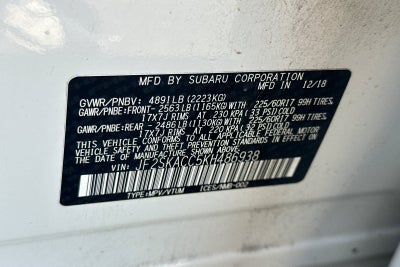 2019 Subaru Forester Base