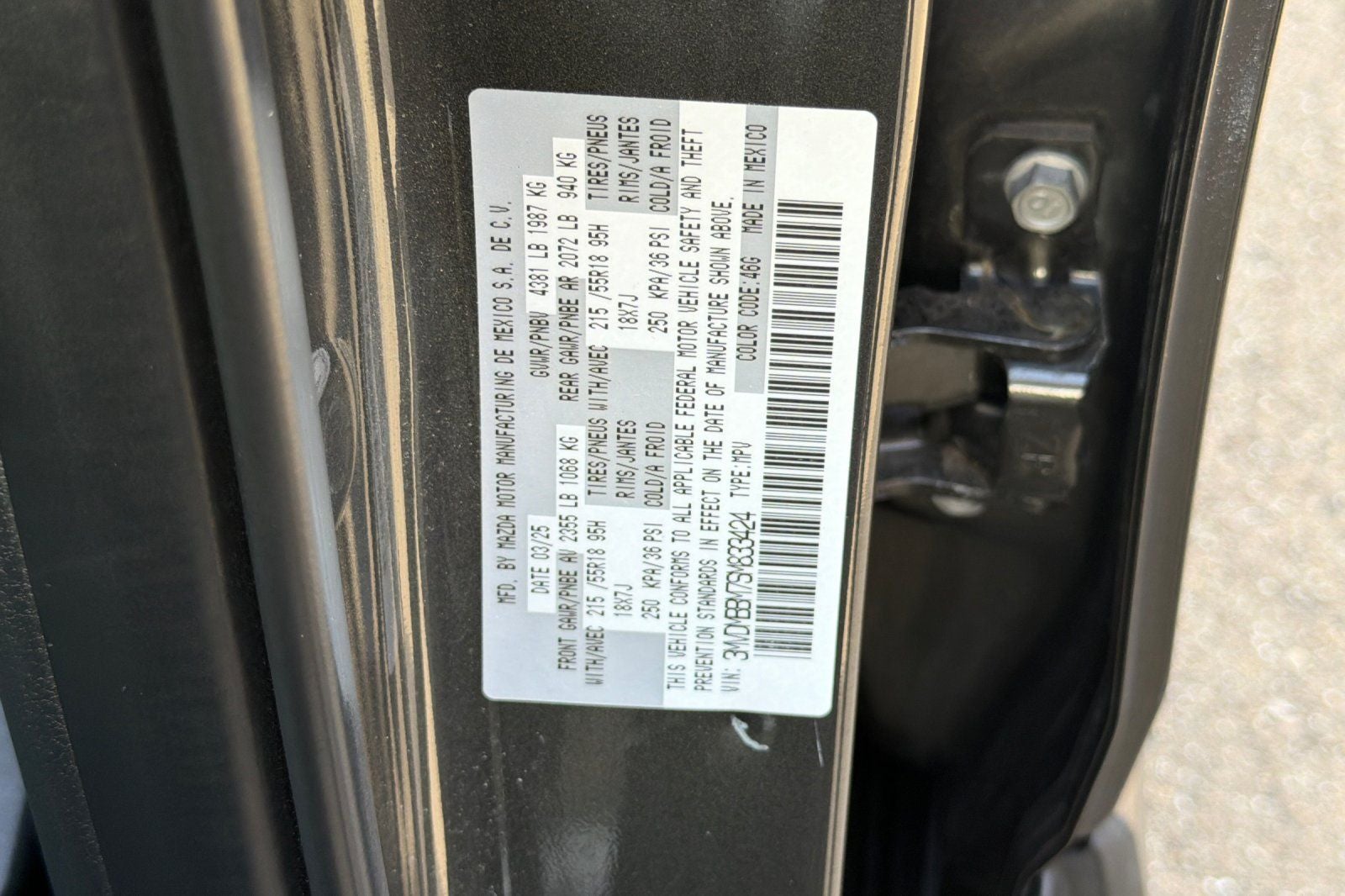 2025 Mazda Mazda CX-30 2.5 S Select Sport