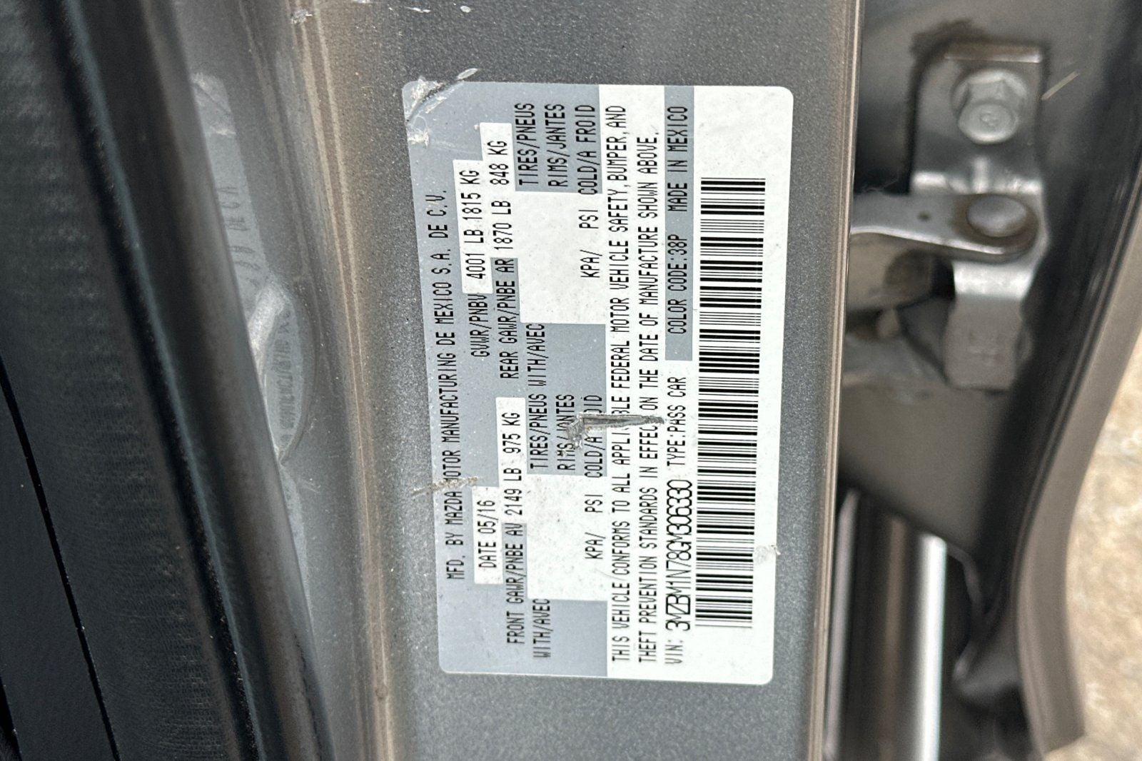 2016 Mazda Mazda3 i Grand Touring