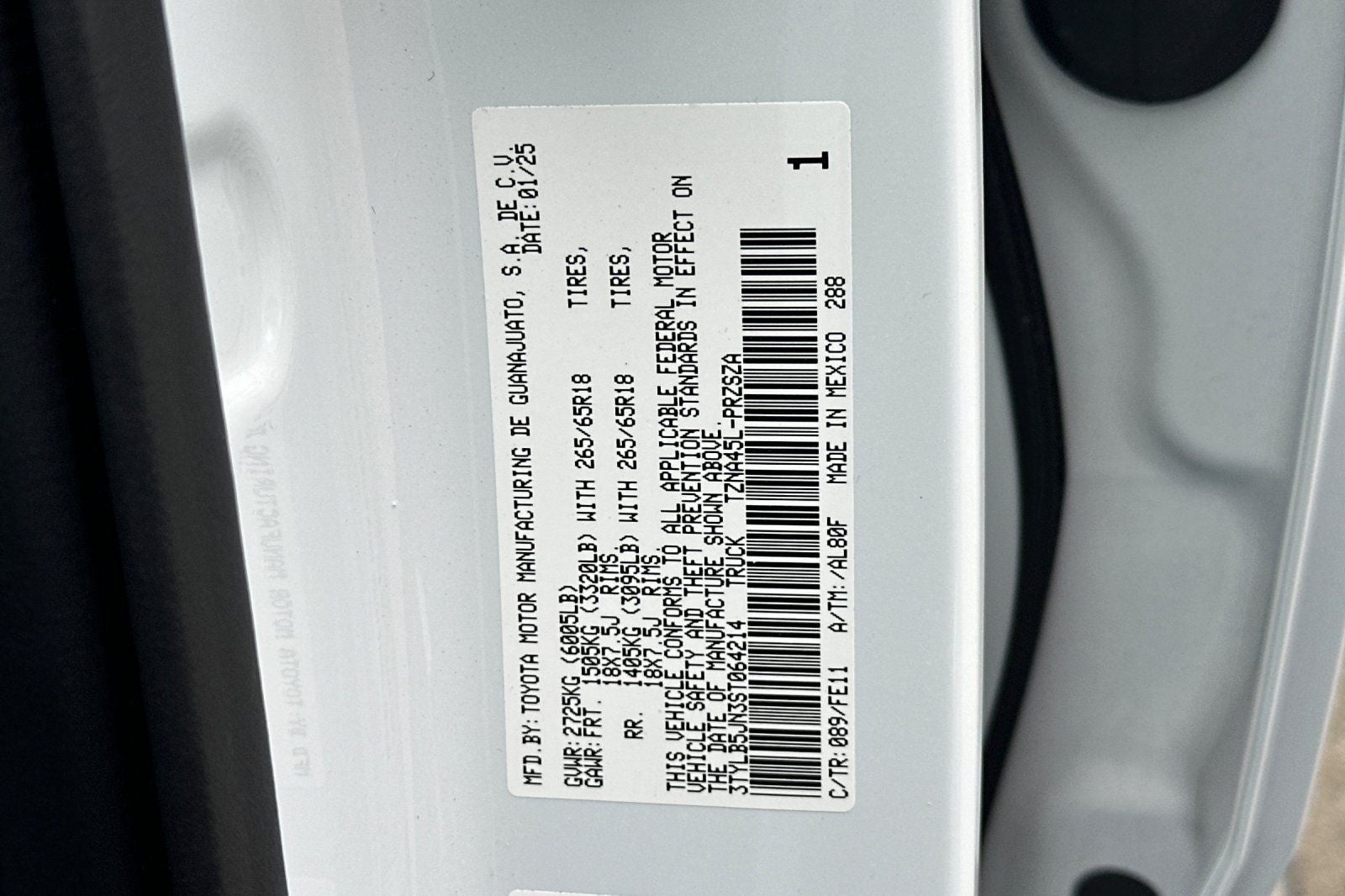 2025 Toyota Tacoma TRD Sport