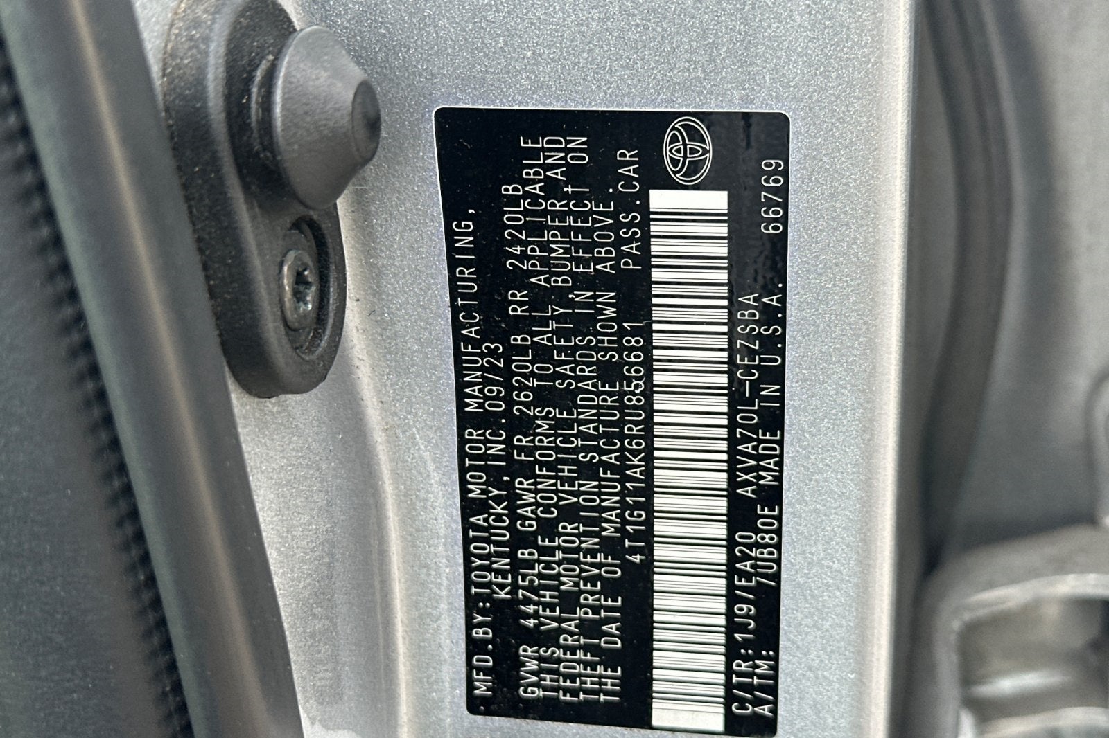 2024 Toyota Camry SE