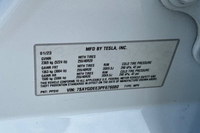 2023 Tesla Model Y Long Range