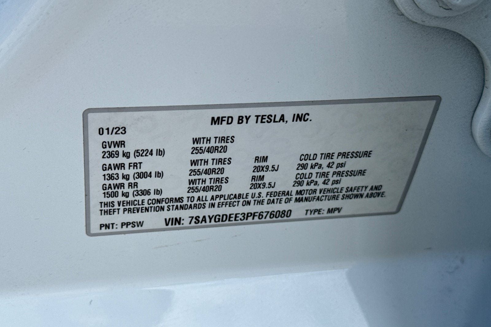 2023 Tesla Model Y Long Range