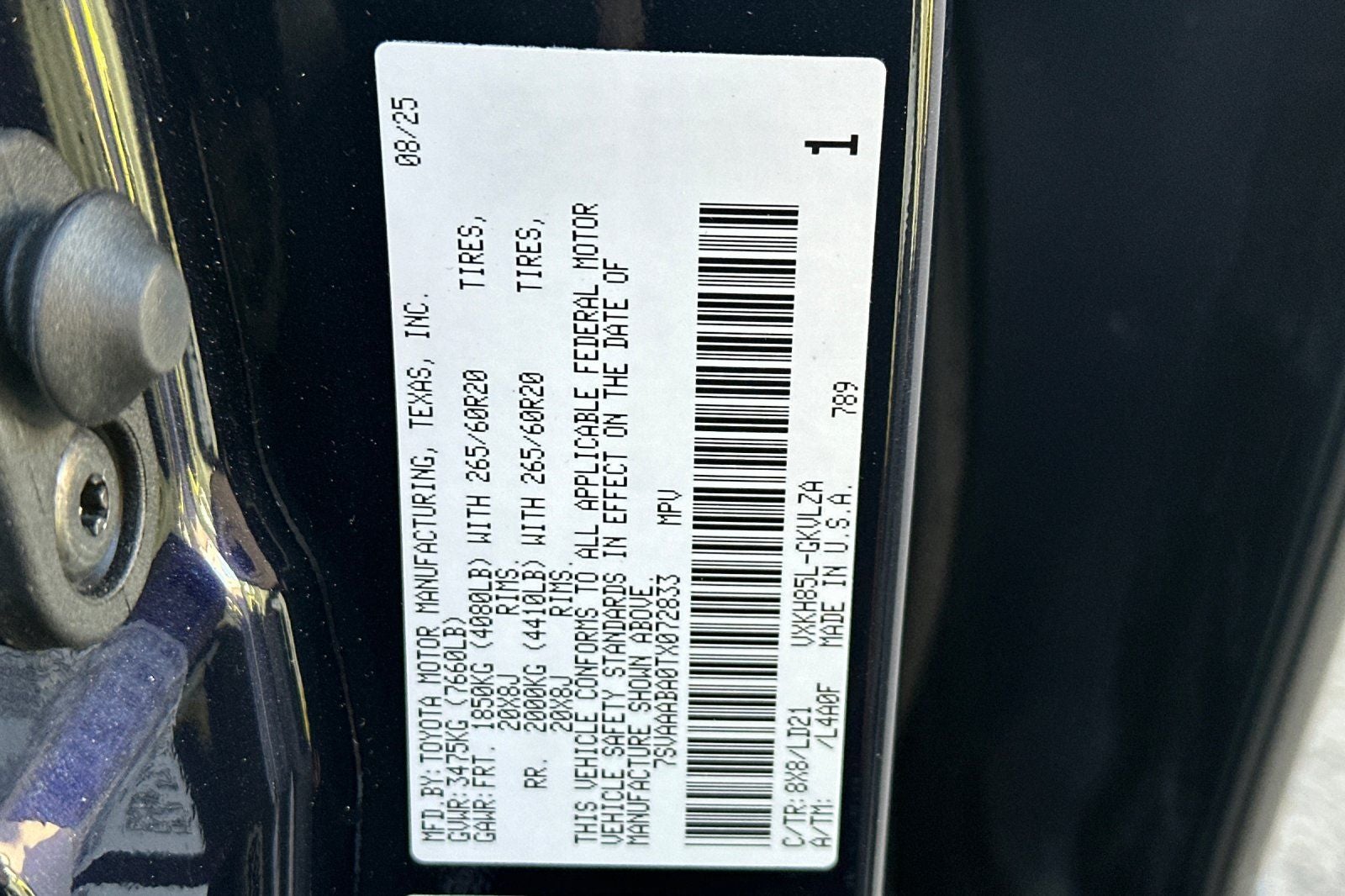 2026 Toyota Sequoia Limited