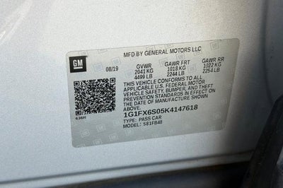 2019 Chevrolet Bolt EV Premier