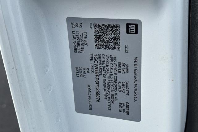 2023 Chevrolet Express Cargo 2500 Base