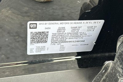 2024 Chevrolet Equinox EV 3RS