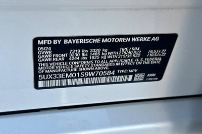 2025 BMW X7 M60i