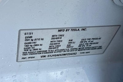 2021 Tesla Model Y Long Range