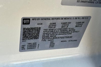 2026 GMC Sierra 1500 Elevation