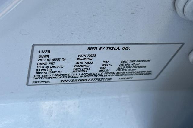 2026 Tesla Model Y Long Range Launch Series
