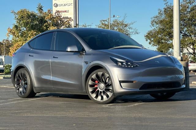 Used 2025 Tesla Model Y Performance with VIN 7SAYGDEF0SF255497 for sale in Pleasanton, CA