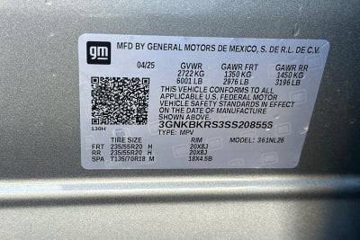 2025 Chevrolet Blazer RS