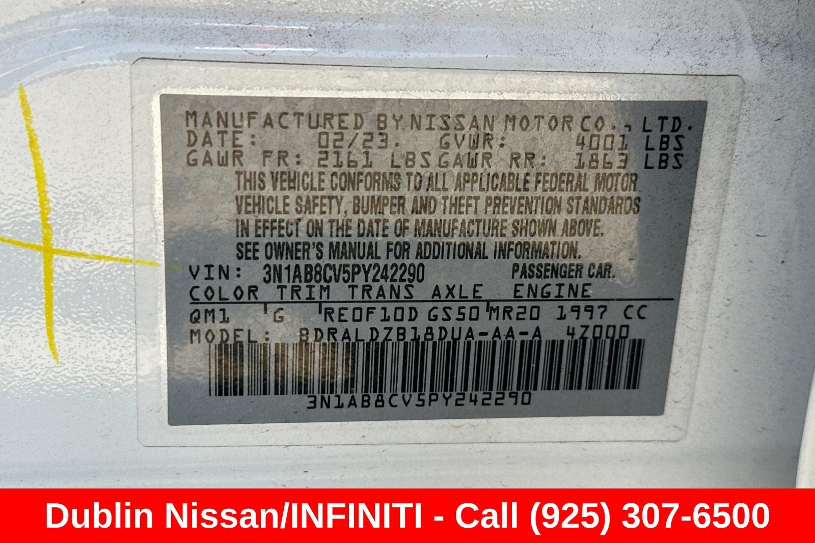 2023 Nissan Sentra SV