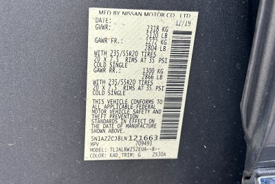 2020 Nissan Murano SL