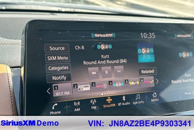 2023 INFINITI QX80 Sensory