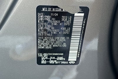 2025 INFINITI QX80 AUTOGRAPH
