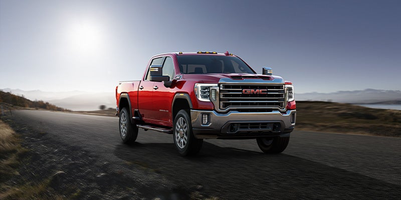 2022 GMC Sierra 2500 with a bold chrome grill