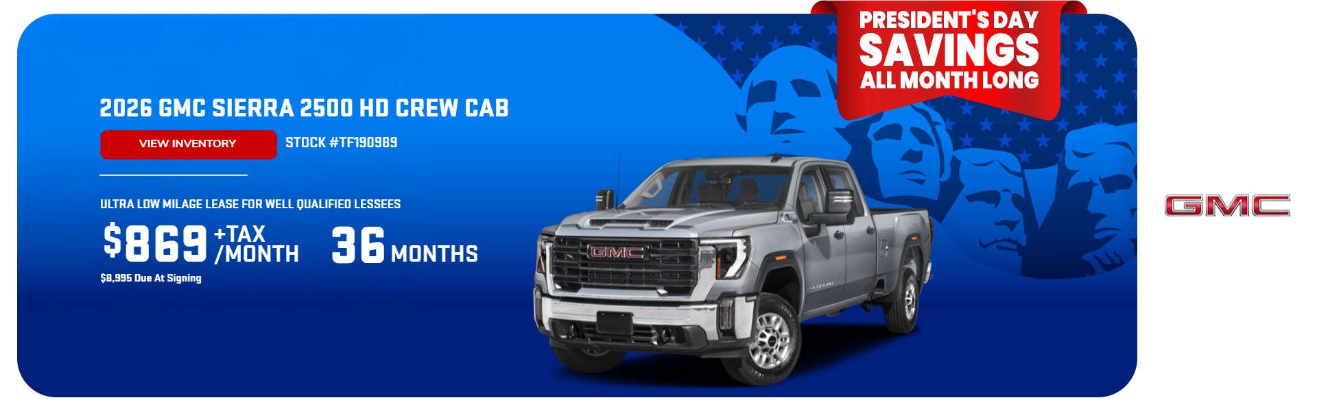 2026 GMC SIERRA 2500 HD CREW CAB