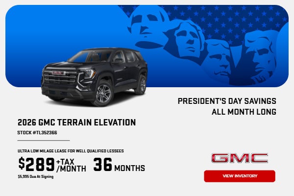 2026 GMC TERRAIN ELEVATION