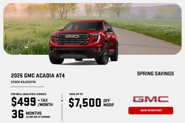 2025 GMC ACADIA AT4