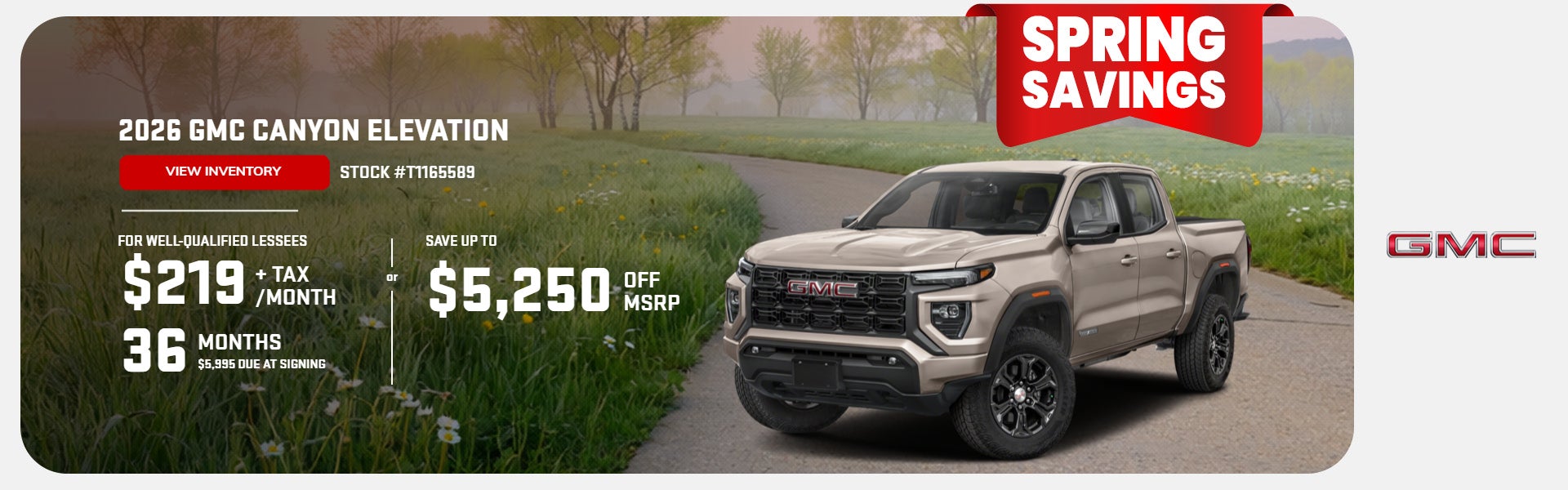 2026 GMC CANYON ELEVATION