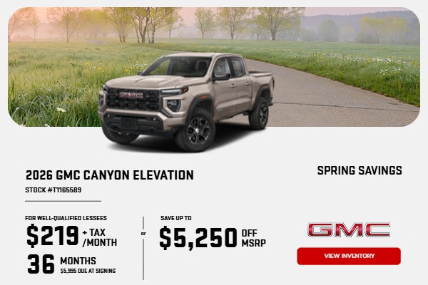 2026 GMC CANYON ELEVATION