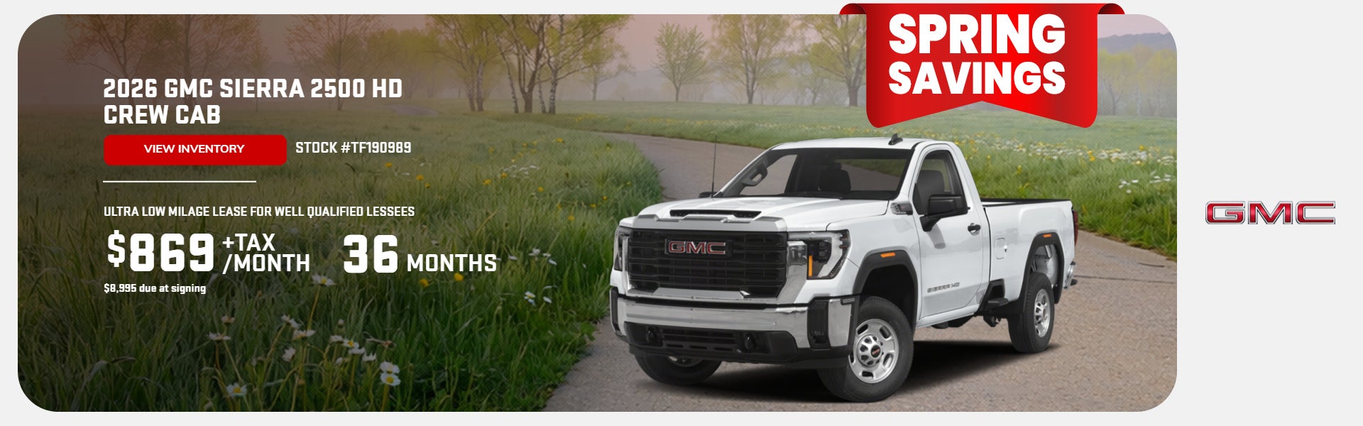 2026 GMC SIERRA 2500 HD CREW CAB