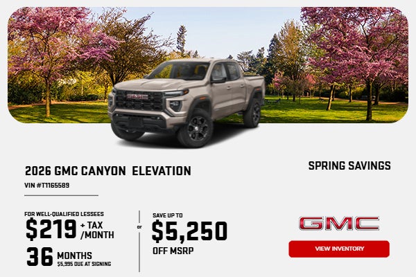 2026 GMC CANYON ELEVATION