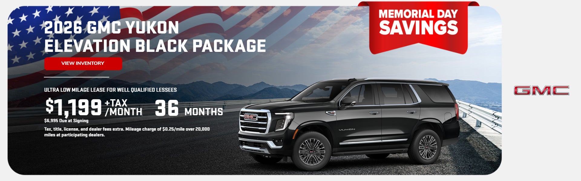 2026 GMC YUKON ELEVATION BLACK PACKAGE