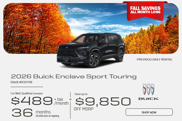 2026 Buick Enclave Sport Touring