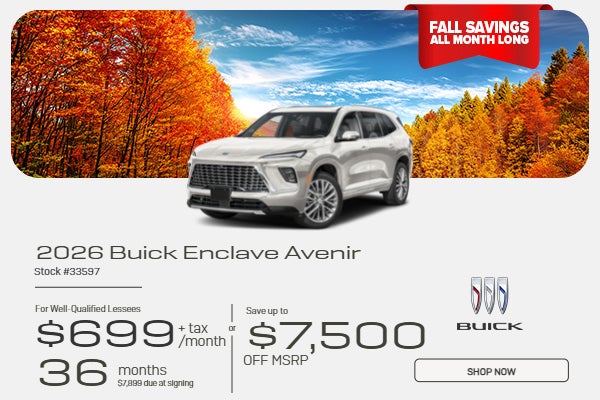 2026 Buick Enclave Avenir
