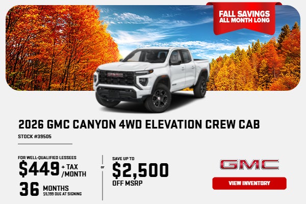 2026 GMC Canyon 4WD Elevation Crew Cab