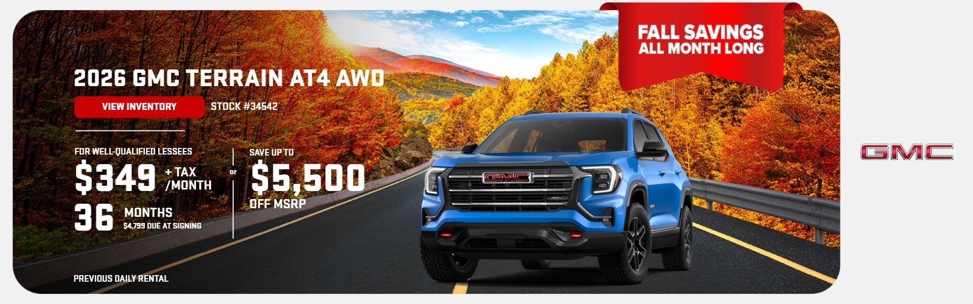 2026 GMC Terrain AT4 AWD