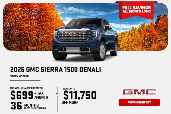 2026 GMC Sierra 1500 Denali