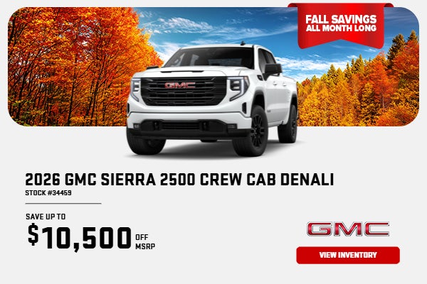 2026 GMC Sierra 2500 Crew Cab Denali