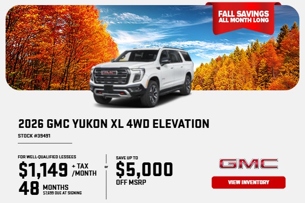 2026 GMC Yukon XL 4WD Elevation