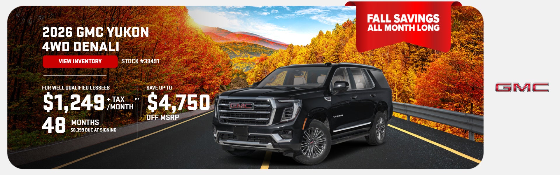 2026 GMC Yukon 4WD Denali