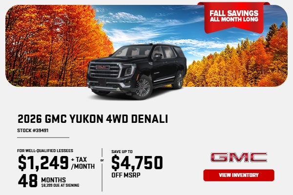 2026 GMC Yukon 4WD Denali