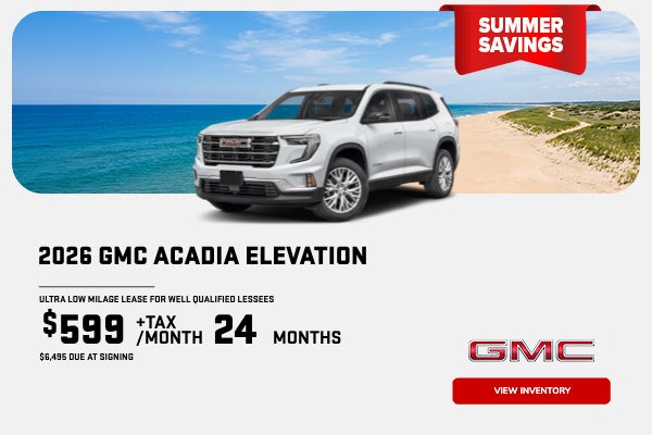 2026 GMC ACADIA ELEVATION