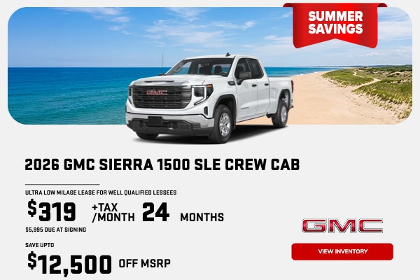 2026 GMC SIERRA 1500 SLE CREW CAB