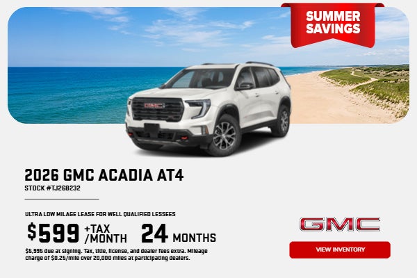 2026 GMC ACADIA AT4