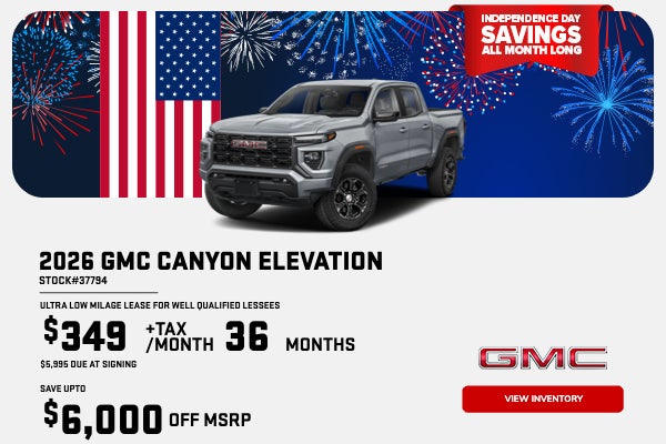 2026 GMC CANYON ELEVATION