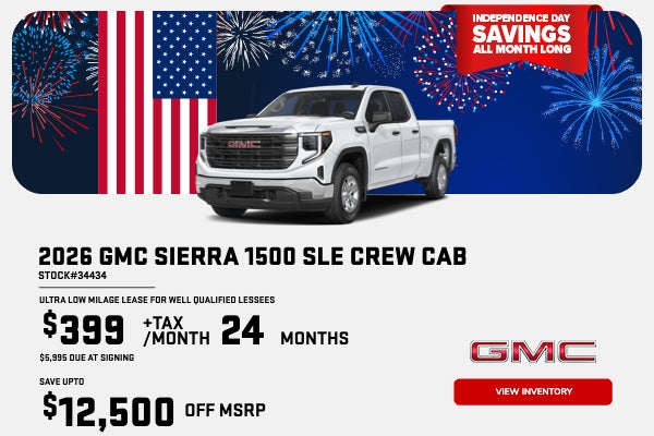 2026 GMC SIERRA 1500 SLE CREW CAB